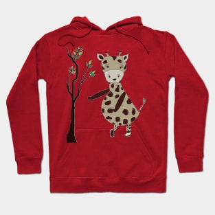 My giraffe, the giraffe girl, Hoodie